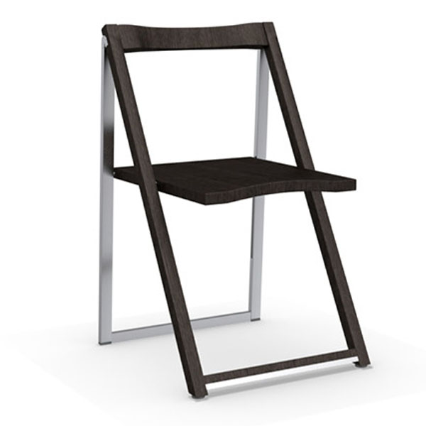 Складной стул «Skip» с металлическим каркасом
